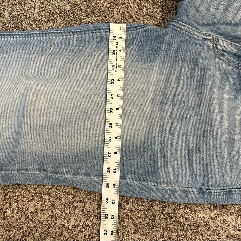 Kancan Classic Light Wash Women’s Wide-Leg Jeans size 13/30 - Picture 7 of 9